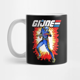 Cobra Commander GI Joe toy art card Mug